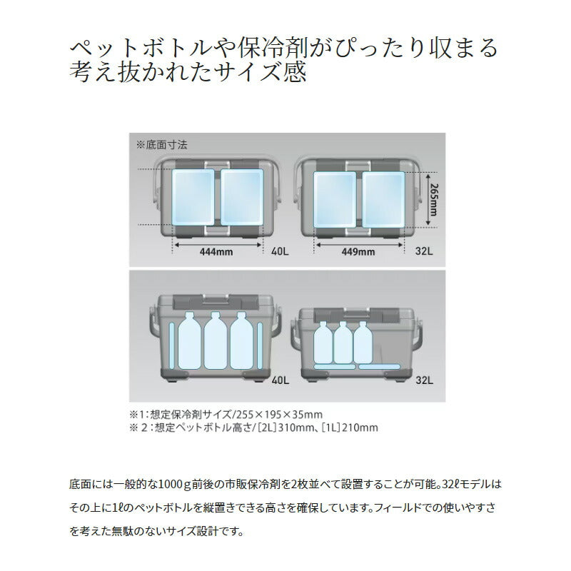 NB-032W アブソリュートフリーズ ウルトラプレミアム 32L クールホワイト