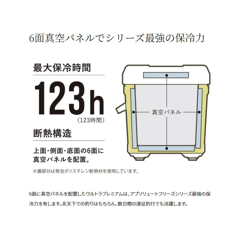 NB-032W アブソリュートフリーズ ウルトラプレミアム 32L クールホワイト