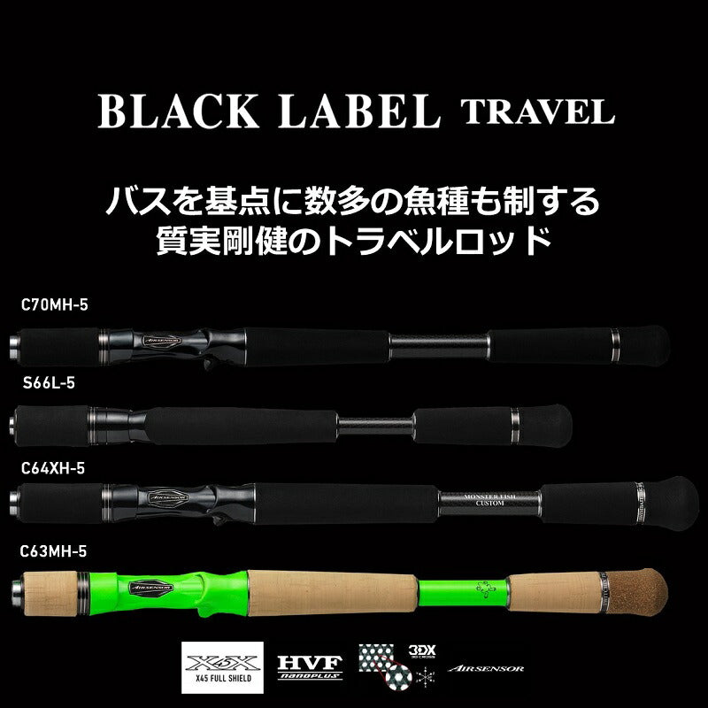 21ブラックレーベル トラベル NEON C63MH-5・FR