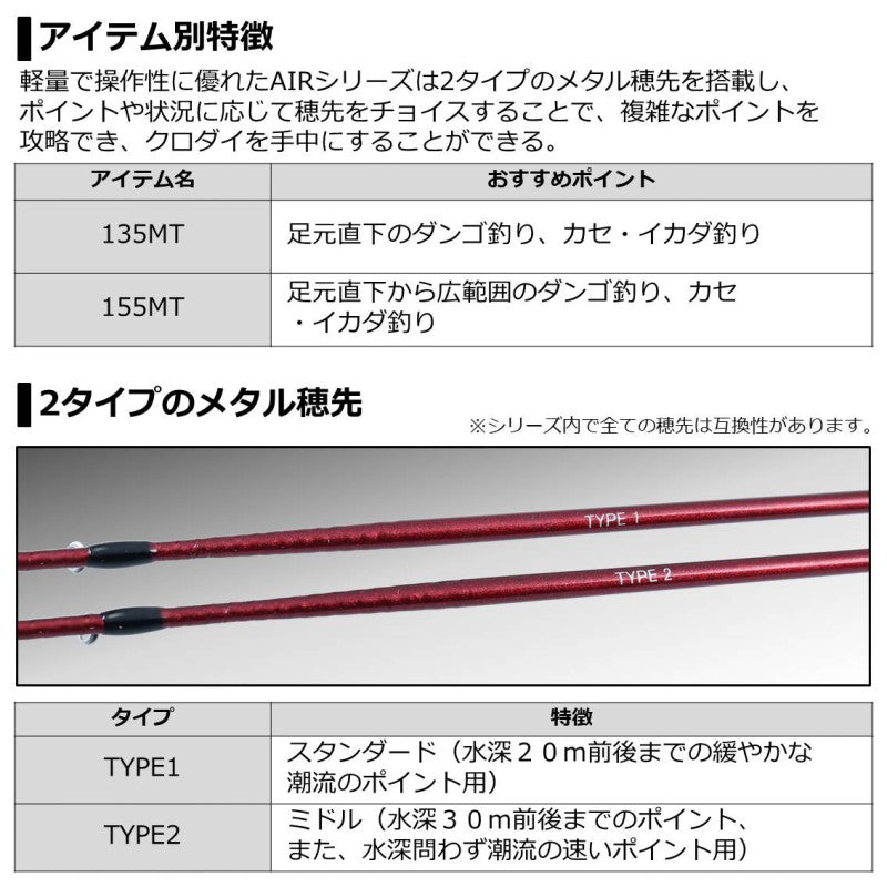 BJ イカダAIR 135MT