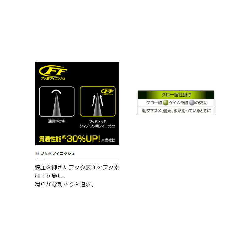 RG-NK6N 掛けキス投仕掛グロー留5本鈎×2セット