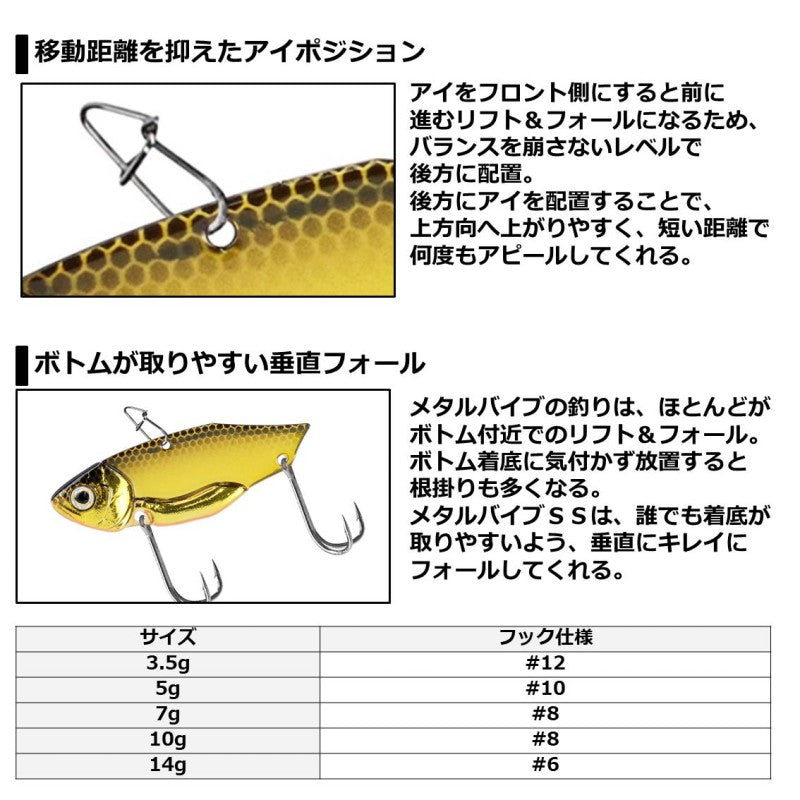 メタルバイブSS 14g