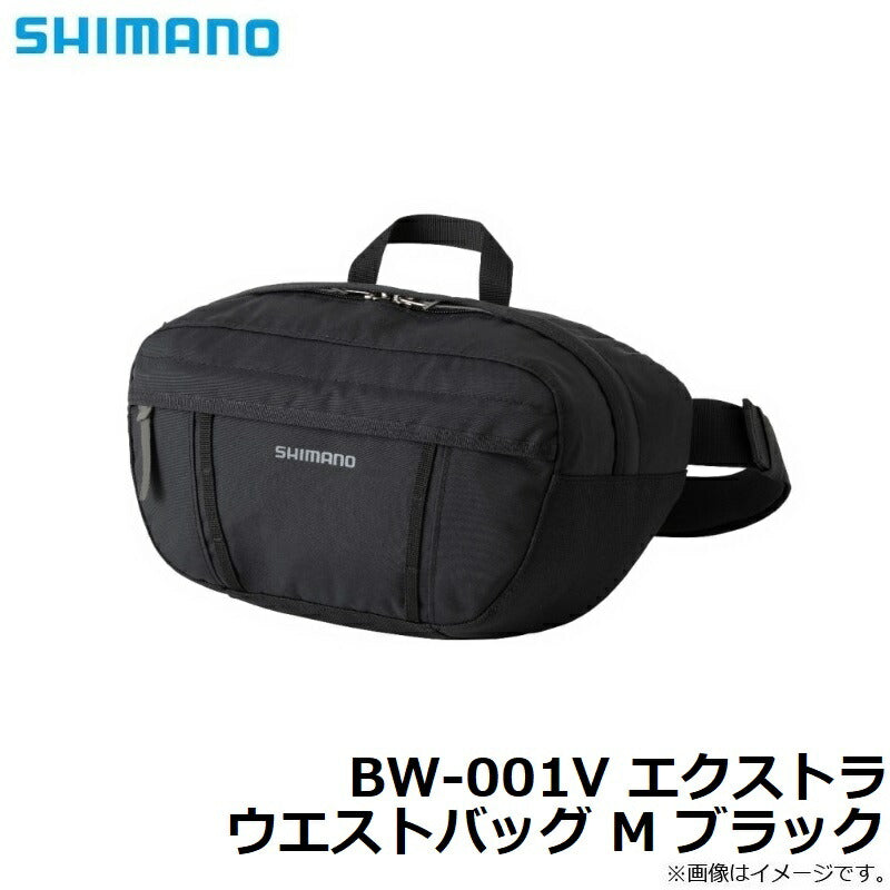 BW-001V エクストラウエストバッグ M ブラック