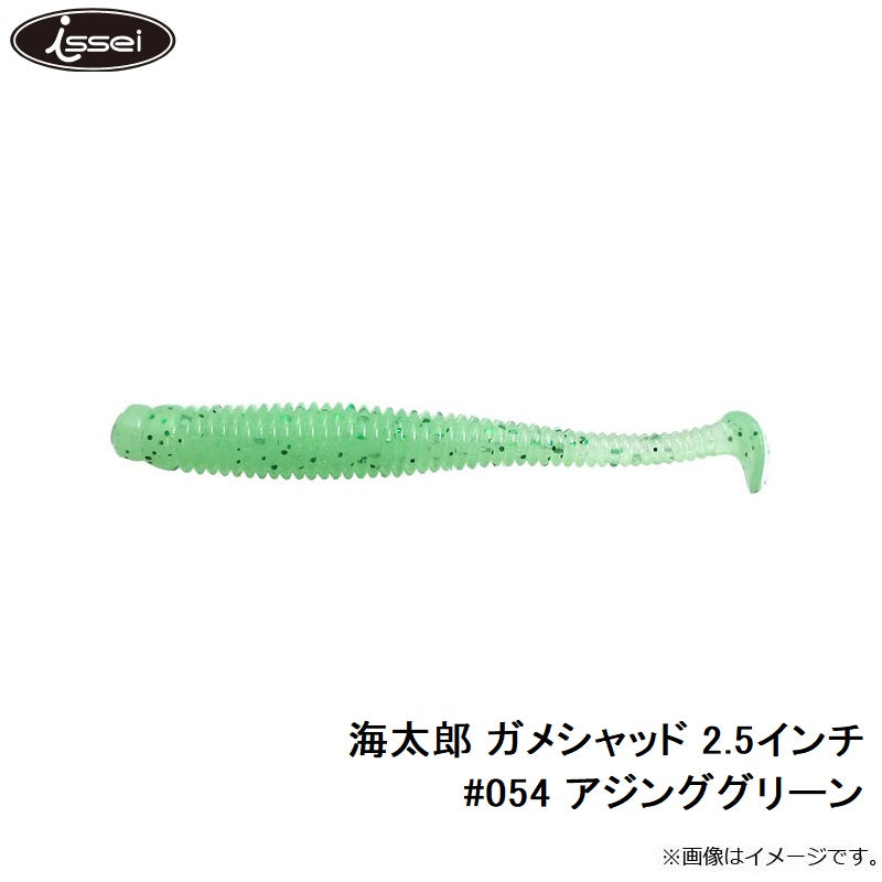 海太郎 ガメシャッド 2.5インチ #054 アジンググリーン