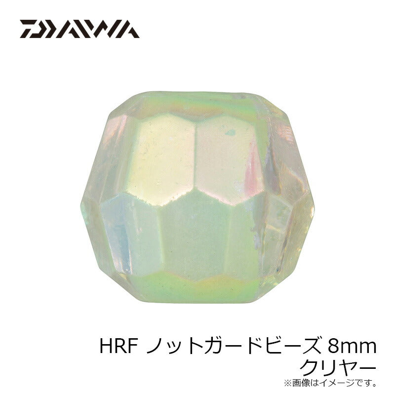 HRFノットガードビーズ8mm クリヤー