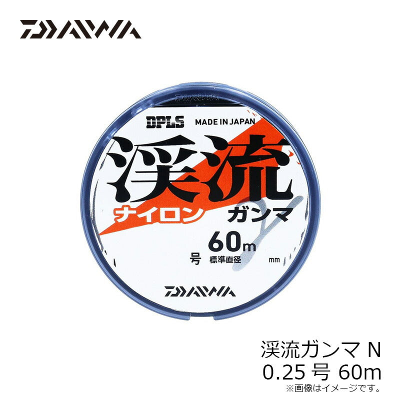 渓流ガンマ ナイロン 0.25号 60m