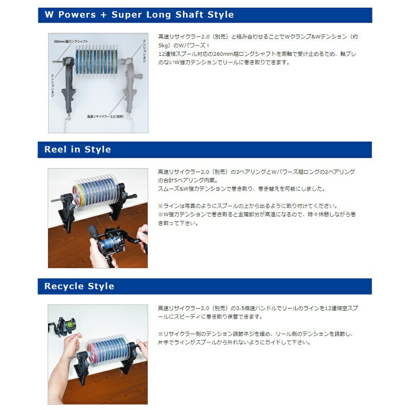 高速リサイクラー2.0 オプション Wパワーズ超ロング