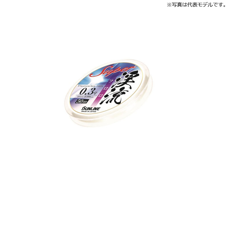 スーパー渓流フロロ 50m 0.8号 クリア