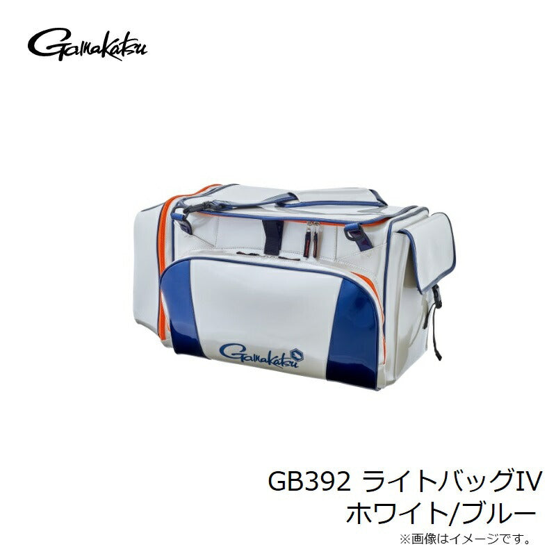 GB392 ライトバッグIV ホワイトxブルー