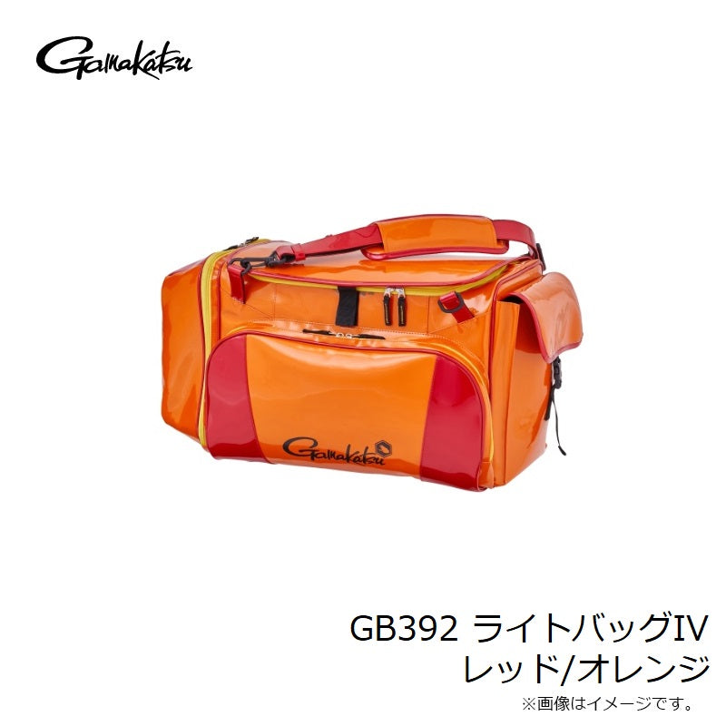GB392 ライトバッグIV レッドxオレンジ