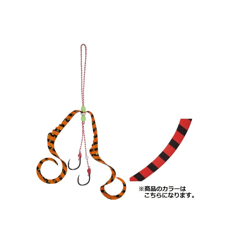 TMRBSET-PWCUL 鯛乃実RED BACK カスタムセット 強波動カーリー #006 レッドゼブラ