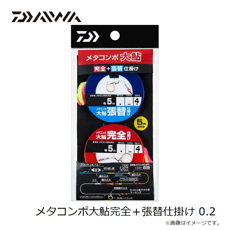 メタコンポ大鮎完全+張替仕掛け