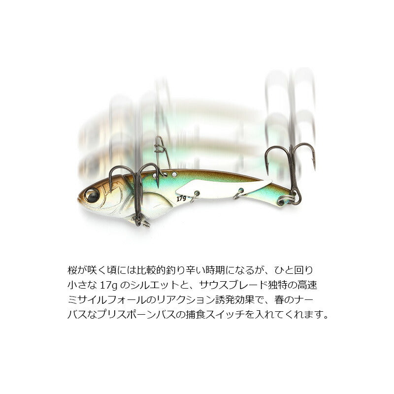 ソルソニ サウスブレード 17g (エコ対応品)
