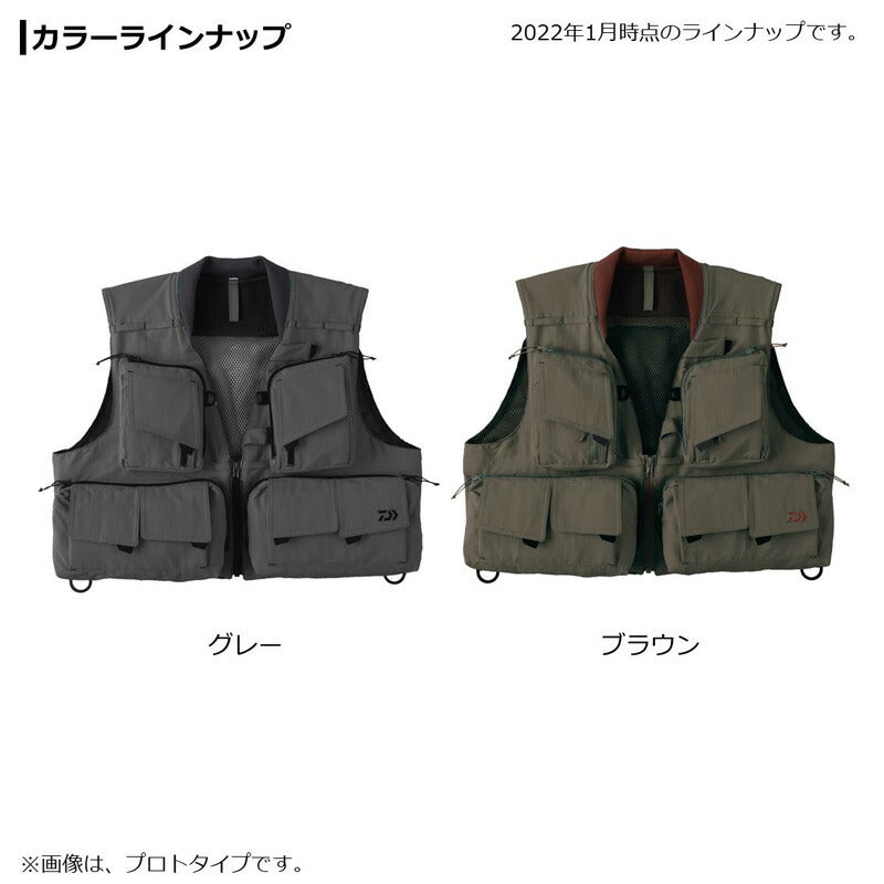 DV-3222 ネイティブクリークベスト グレー 2XL