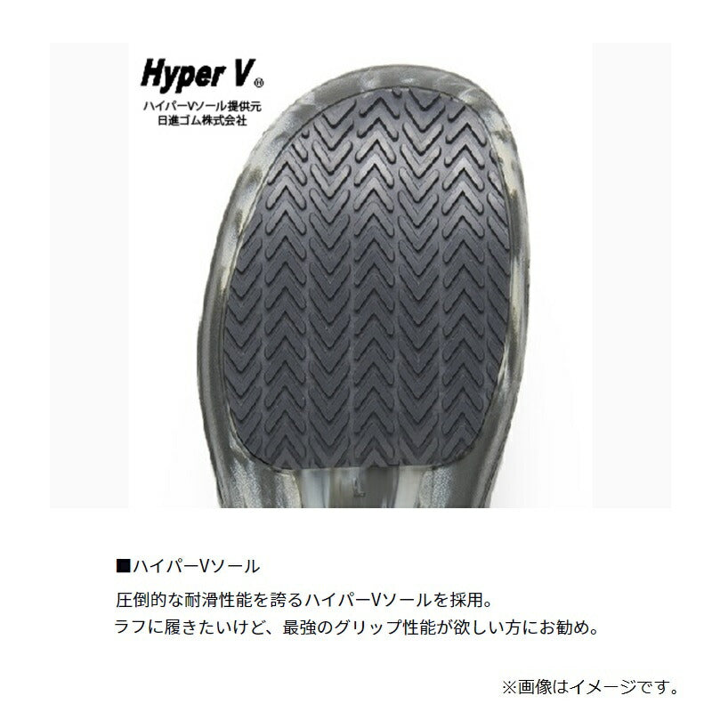 DL-1482HV ダイワラジアルデッキフィットサンダル グレーマーブル S