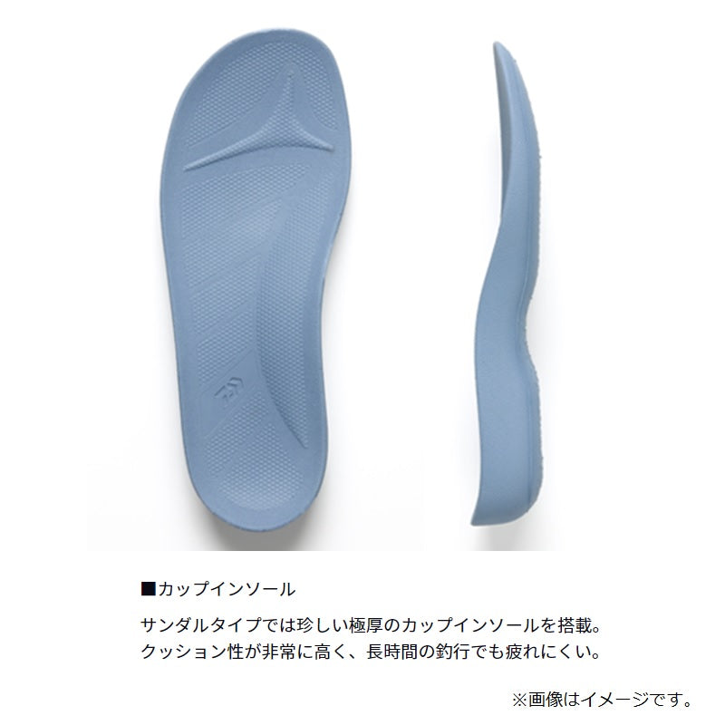 DL-1482 ダイワラジアルデッキフィットサンダル レッドマーブル 3L