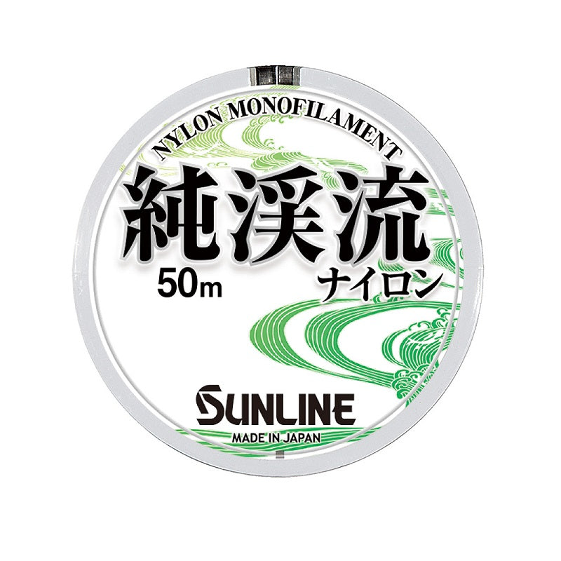 純渓流ナイロン 50m 1.5号 クリア