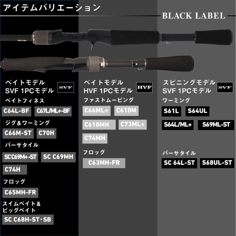25 ブラックレーベル C66ML-LM 【大型商品】