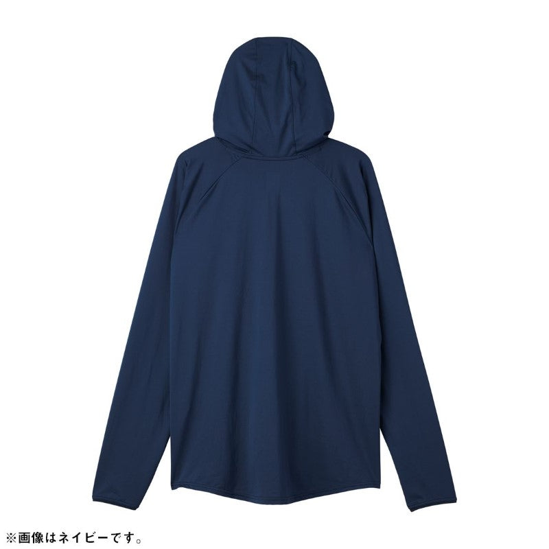 DE-6125 アイスドライ フーディラッシュガードフルジップ