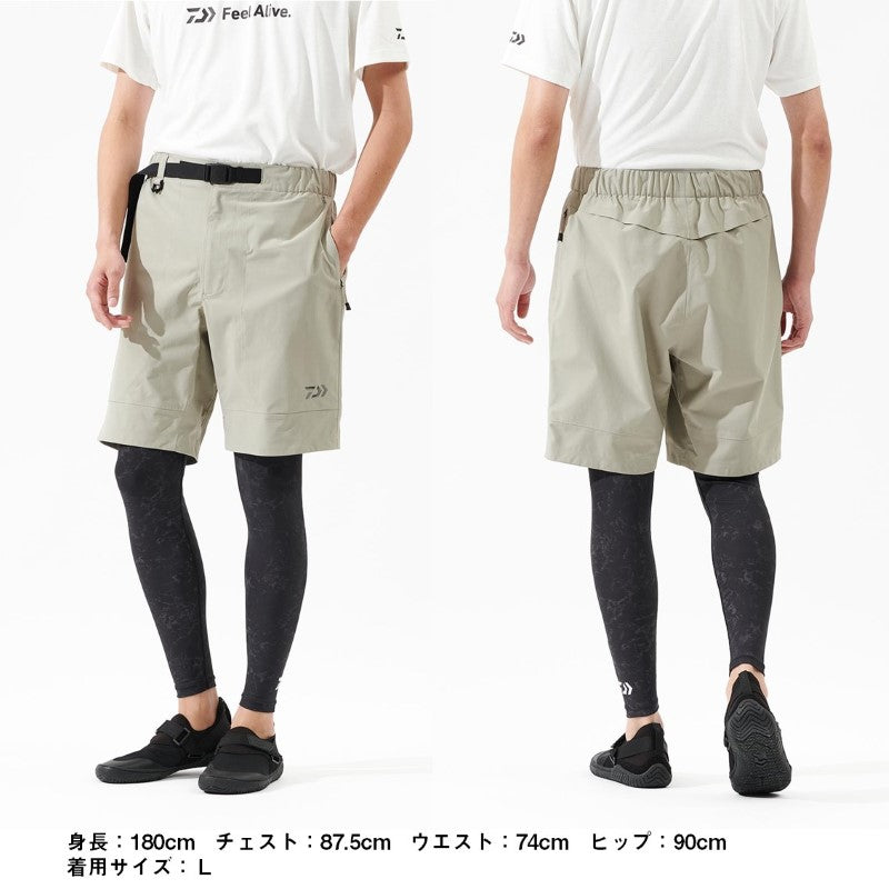 DR-5025P レインマックス リップストップショートパンツ