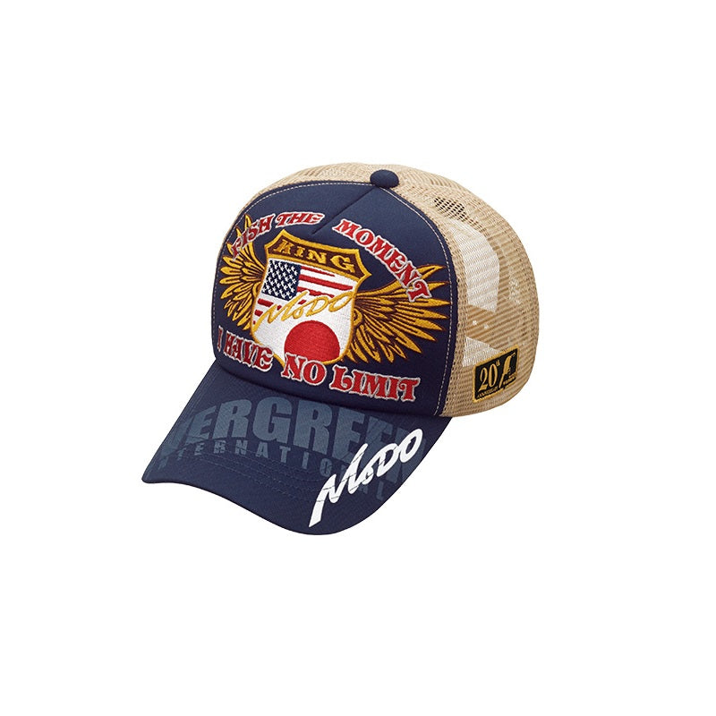 メッシュキャップ#20 楽天市場】メッシュキャップ メンズ 帽子 CAP ワッペン ダメージ加工