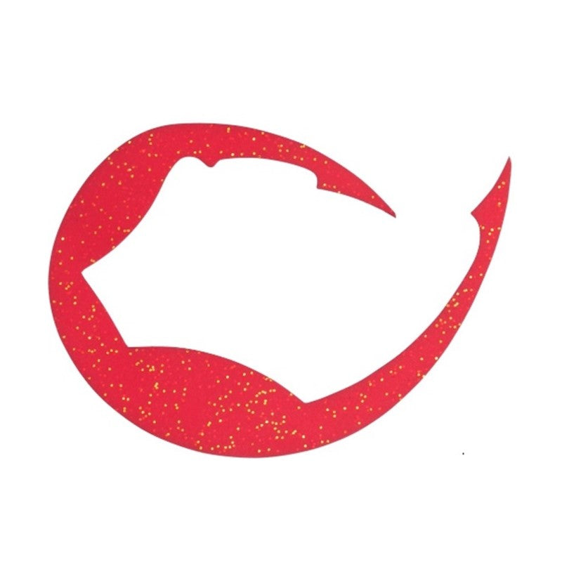 紅牙シリコンネクタイ パデシャ極厚 L リバーシブルレッド&オレンジ