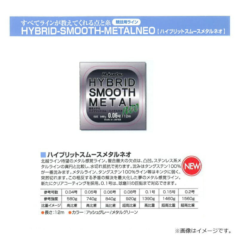 ハイブリッド スムースメタル neo 12m メタルグリーン