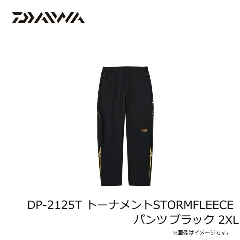 DP-2125T トーナメント ストームフリース パンツ ブラック