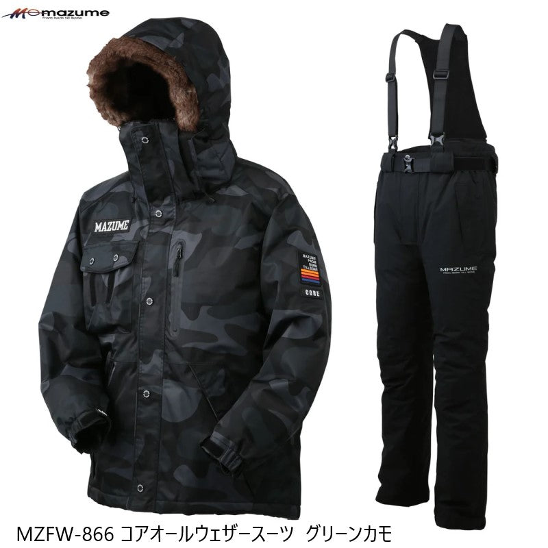 【一部商品在庫限り特価】MZFW-866 mazume コアオールウェザースーツ
