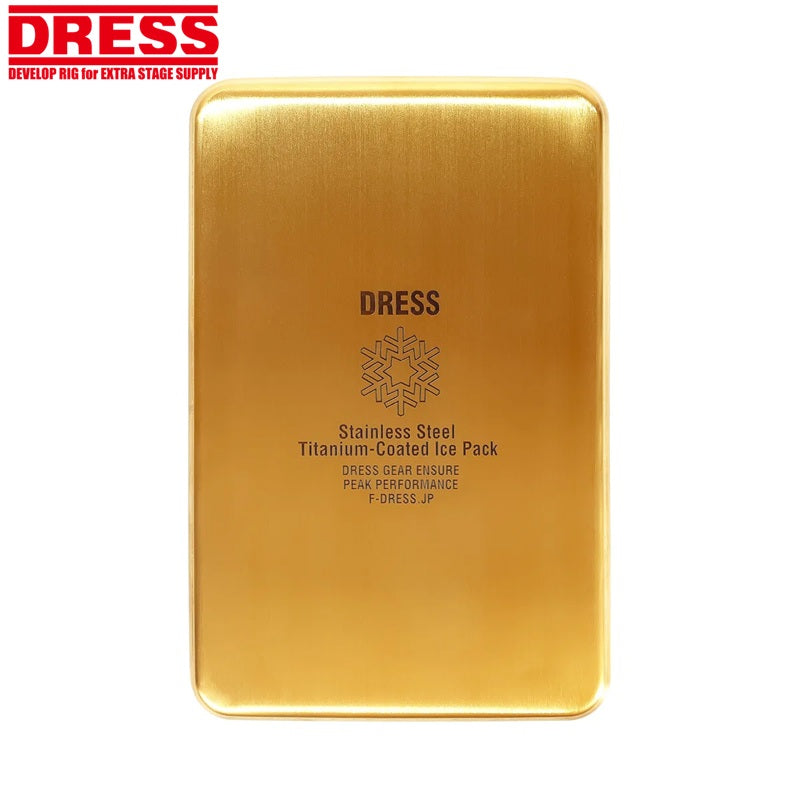 DRESS 金属製保冷剤 チタンコート アイスコアシールド
