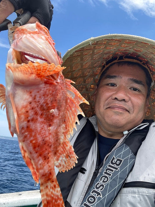 【和歌山・オニカサゴ釣り】丸十丸でライト中深海！本命5匹＆多彩な魚種を満喫