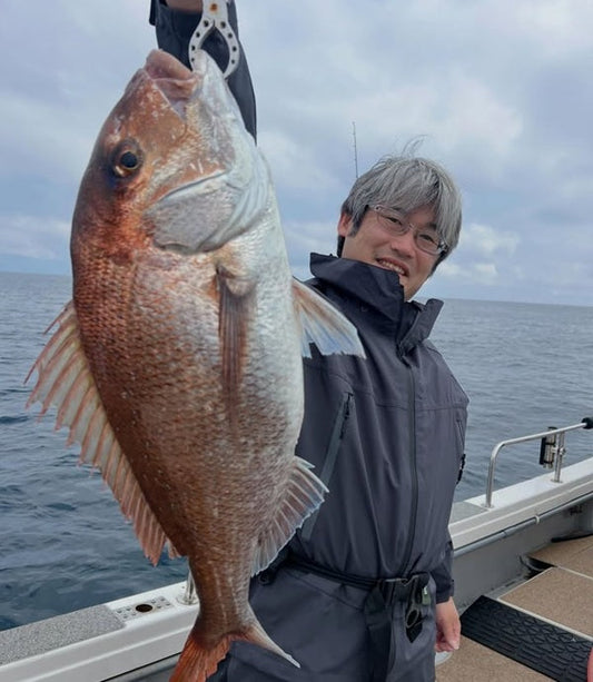 【日本海ディープタイラバ】久美浜MO3で真鯛7匹！73cmまで好釣果