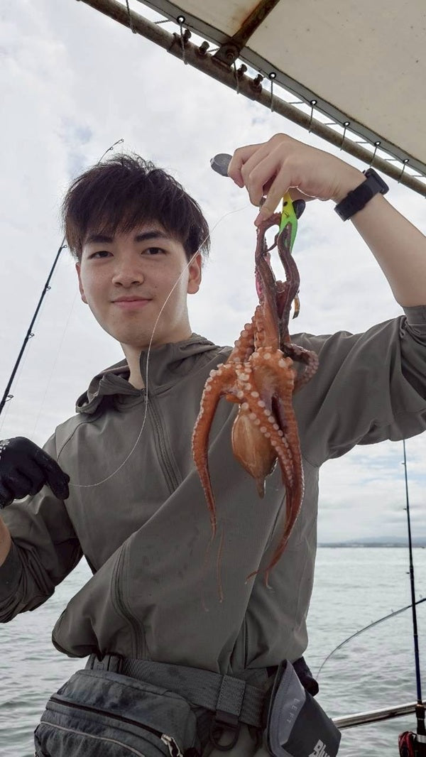 初めての船タコ釣りに挑戦！フラッシュブーストで怒涛の連発を体感