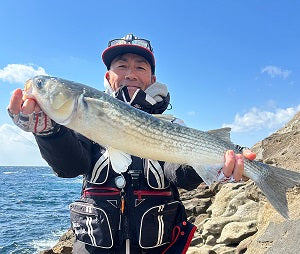 【爆風の地磯フカセ釣り】強風＆低水温の過酷な環境でグレを狙う！