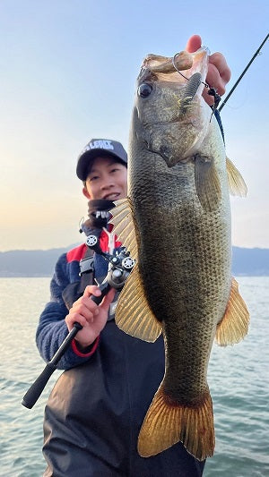 【琵琶湖おかっぱり】春の気配を感じる55cmキャッチ！頼りになるコイケシュリンプXL🎣