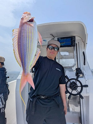 【相模湾タイラバ釣行】まさかのナブラ出現！？ イトヨリダイをキャッチ🎣