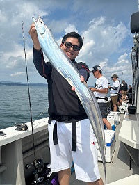 【大阪湾テンヤタチウオ】MAXF5・112cm含む35匹！上丸さんで爆釣