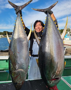 【コマセキハダ好調！】一義丸で40kg＆33kgのキハダマグロを連続キャッチ！｜相模湾コマセマグロ釣行レポート