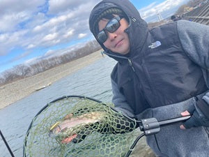 【北方マス釣り場】⛄雪景色の中でニジマス15匹🐟
