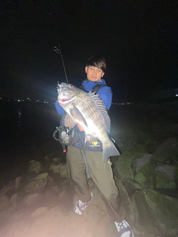 【東京都・湾奥チニング】上げ始めに42cmクロダイ！陸っぱりで狙う春先のチヌ攻略