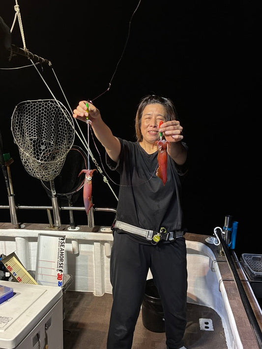 【和歌山・白浜】イカメタル釣行！ケンサキイカとスルメイカを狙って夏の夜釣りを満喫
