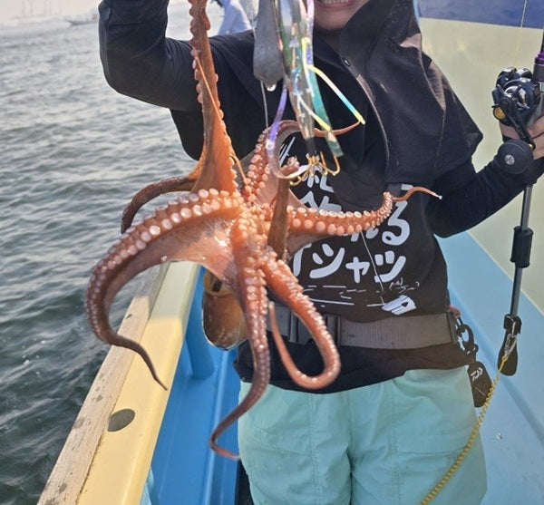 【東京湾船タコ】夏のマダコ釣行レポート！小型攻略のコツと熱中症対策