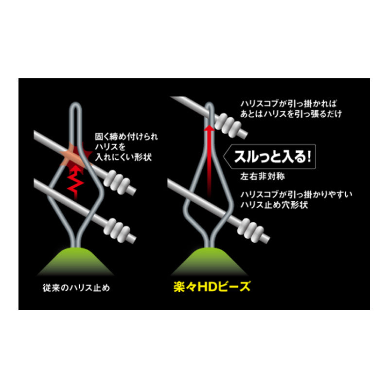RG-KE2Q カワハギ仕掛け 楽々フルセット 吸わせ力 (チカラ)