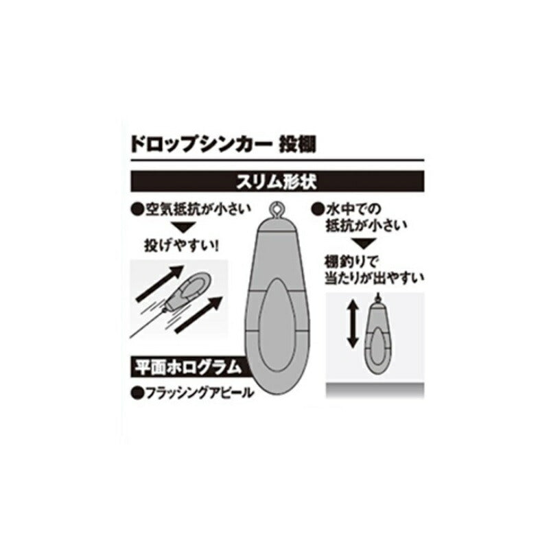 RG-WF5Q ステファーノ ドロップシンカー投棚 (なげたな) 30号