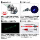 【在庫限り特価】 エメラルダスイカメタルスッテ 113g(30号) リフレクト夜光