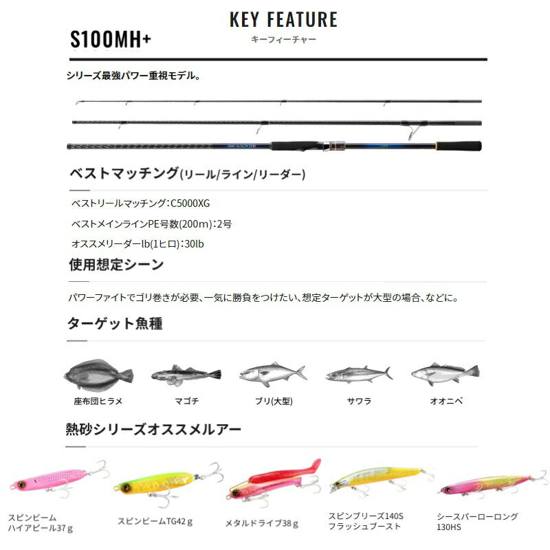 22ネッサBB S100MH+