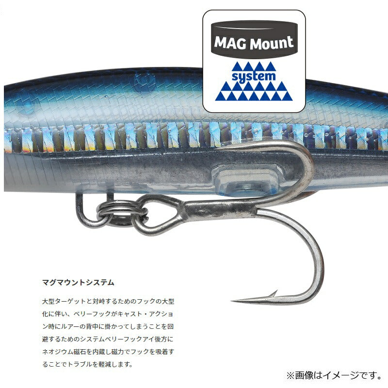 GGG-120LF ギグギガントフックレベルフォール AL-225 UVスパークリングシルバー