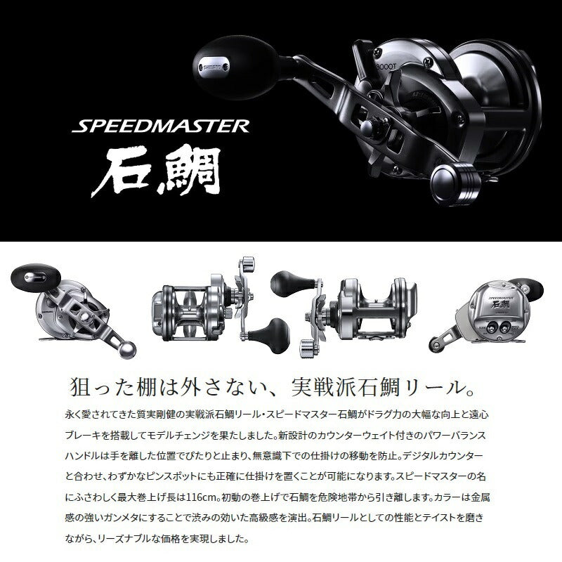 23スピードマスター石鯛 4000T