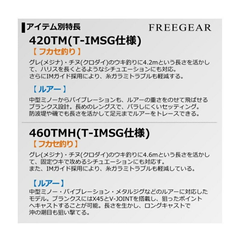 フリーギア MX 460TMH