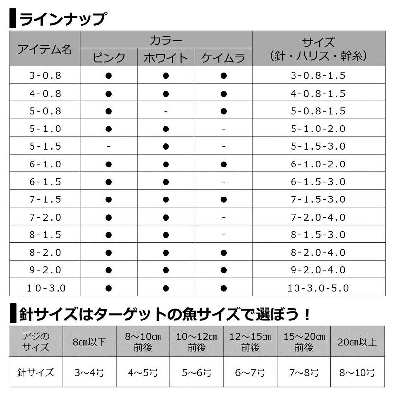 快適職人サビキ ソフトアミエビ6本 10-3.0 ピンク